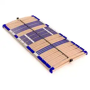 Lattenrost 70 x 200 cm aus 100% Buchenholz mit 7 Zonen und Mittelgurt