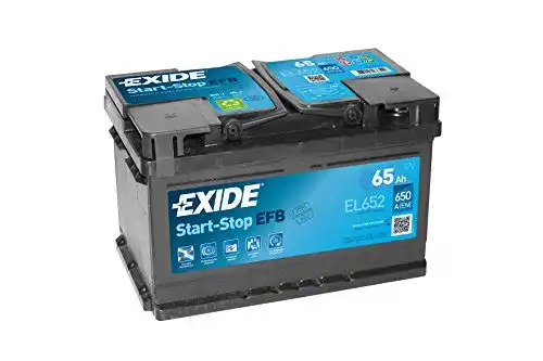 Exide EL652 Autobatterie 65Ah EFB 12V mit 650A für Start-Stopp-Systeme