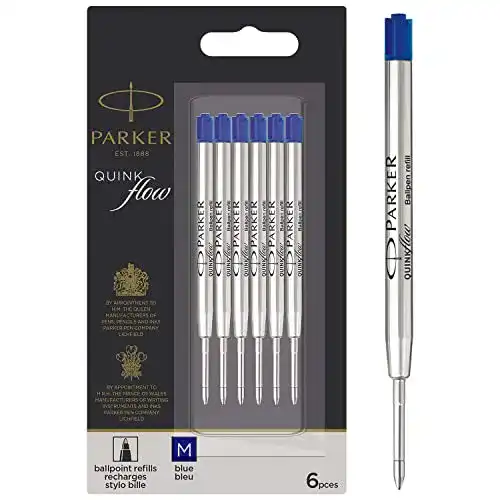 Parker Kugelschreibermine Ballpoint Pen Refills, Medium Point