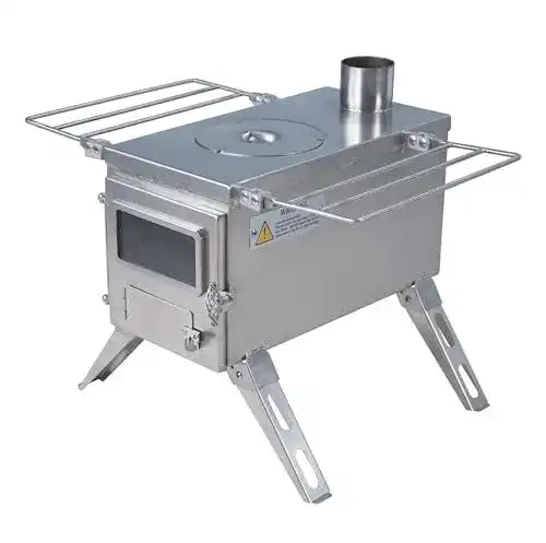 Winnerwell Nomad Medium Zeltofen – Tragbarer Holzofen für Camping