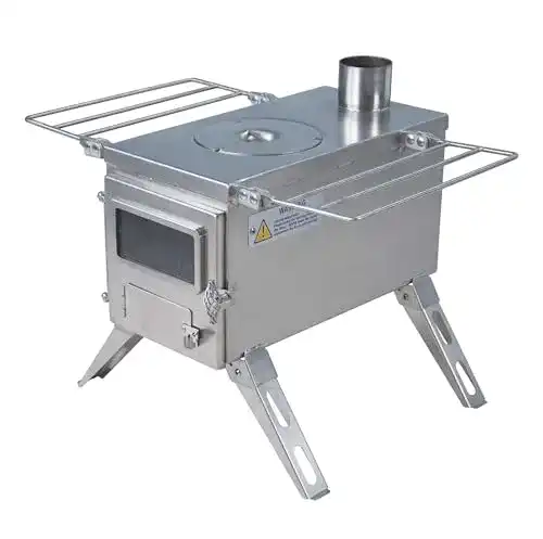 Winnerwell Nomad Medium Zeltofen – Tragbarer Holzofen für Camping