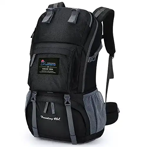 Wanderrucksack 40 Liter von MOUNTAINTOP für Outdoor-Aktivitäten