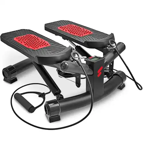 Stepper Sportstech STX300 2in1 Twister mit Power Ropes für effektives Training