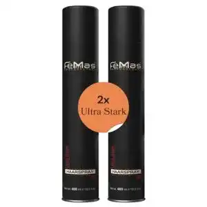 Haarlack Femmas Haarspray Ultra Stark 400 ml – Stylingspray für Halt und Glanz