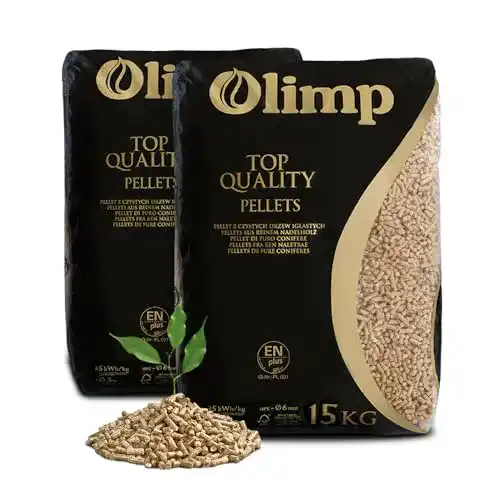 Holzpellets Olimp Premium-Qualität – Sackware (2 x 15 kg)