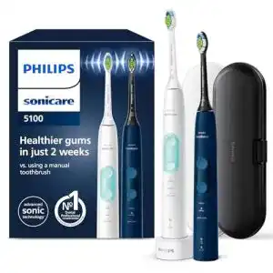 Philips Sonicare ProtectiveClean 5100 Elektrische Zahnbürste im Doppelpack