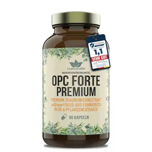 Naturalie OPC Antioxidative Traubenkern-Supplementierung für Gesundheit