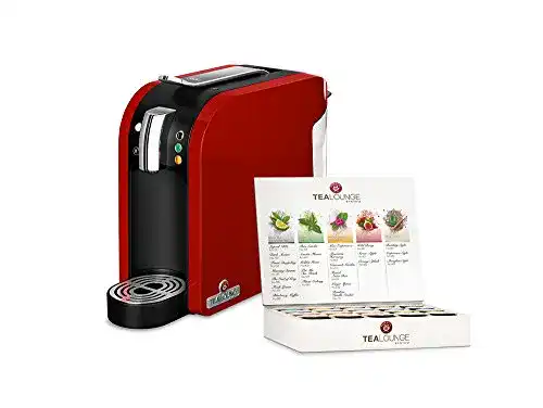 Teeautomat Teekanne Tealounge System Starter-Set in warmrot