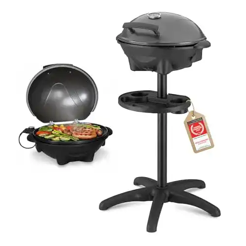 Tischgrill TZS First Austria 2in1 Elektrogrill mit 2400 Watt Leistung