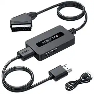 Scart zu HDMI Konverter für HDTV – Kirolle Scart-HDMI-Adapter