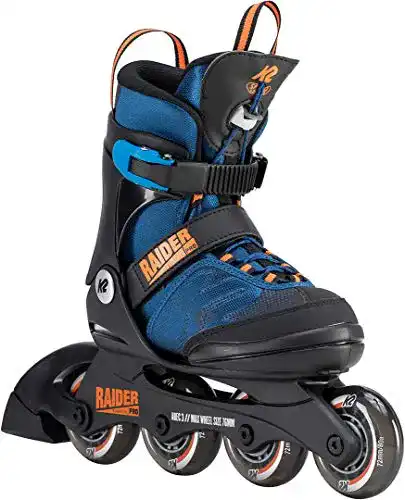 K2 Skates Raider Pro Jungen Inline Skates in Schwarz-Blau