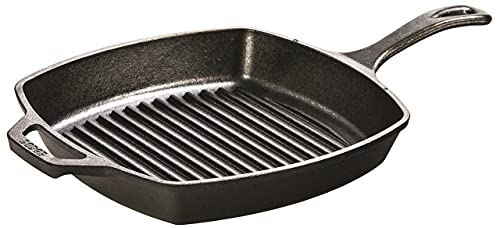 Grillpfanne aus Gusseisen Lodge IN.L8SGP3, Schwarz, 10,5 Zoll