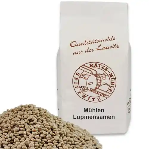 Lupinen-Samen Zanasta – Süßlupinensamen ganze Körner, 5 kg