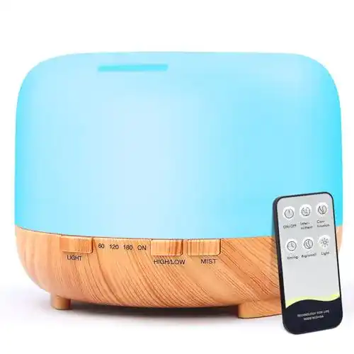 Aroma Diffuser HAPPTWS Ultraschall Aromatherapie und Luftbefeuchter