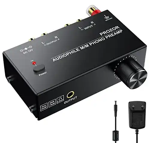 Phono-Vorverstärker PROZOR für Plattenspieler