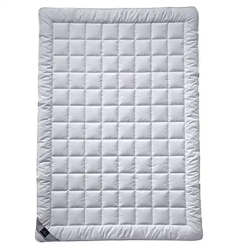 Seidendecken Billerbeck Basic Natur 543 SARI Superlight im Vergleich
