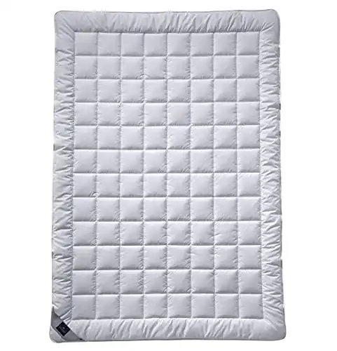 Seidendecken Billerbeck Basic Natur 543 SARI Superlight im Vergleich