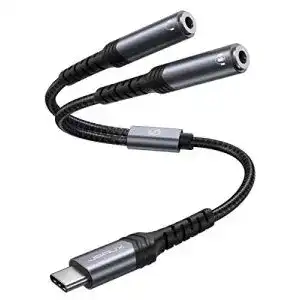 USB-C Klinke Adapter von JSAUX für Kopfhörer und Aux