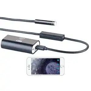 Endoskop Kamera 10m Somikon Inspektionskamera für iPhone und Android