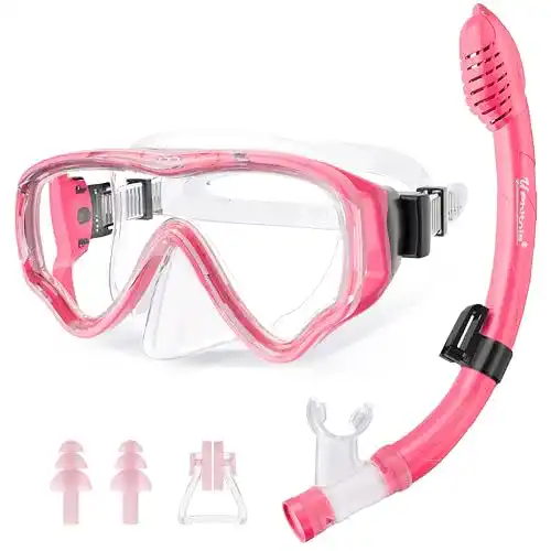 Schnorchelset für Kinder mit Anti-Fog Taucherbrille