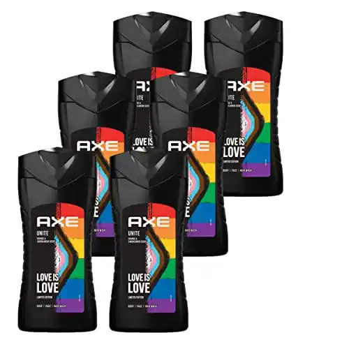 Axe Unisex Duschgel Unite Love is Love 6er Pack 6 x 250 ml