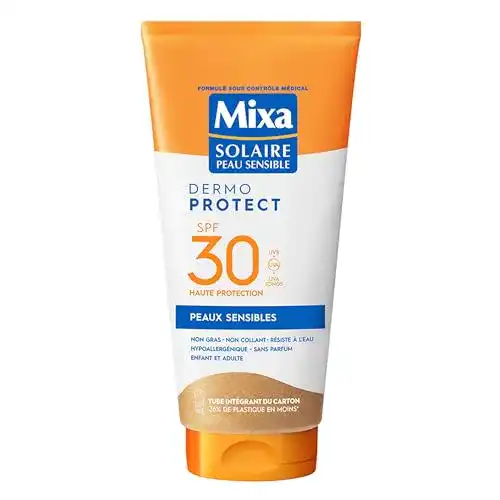 Mixa Sonnenmilch für empfindliche Haut mit LSF 30 und hoher UV-Schutz