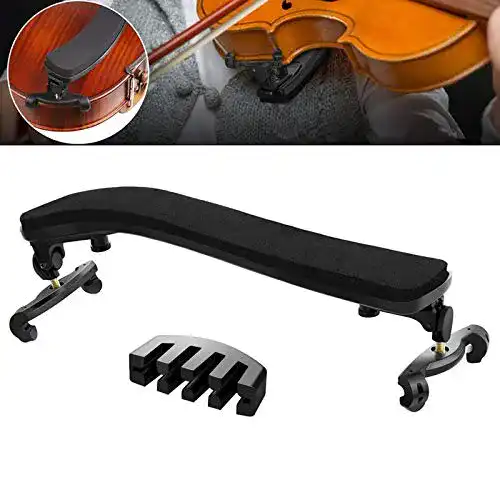 Schulterstütze für Geige Fansjoy Violin, klappbar und verstellbar für 3/4 und 4/4 Größe