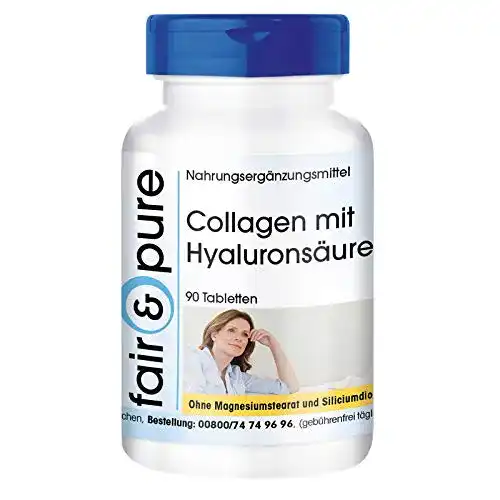 Hyaluron-Kollagen-Kapseln Fair & Pure – Collagen Tabletten 640mg