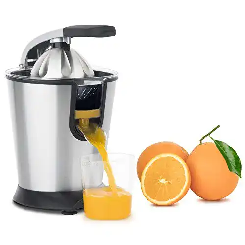 Elektrische Zitruspresse H.Koenig AGR80 BPA-frei für frischen Saft