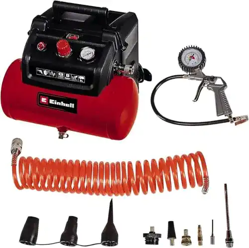 Einhell Kompressor TC-AC 190/6/8 OF Set für vielfältige Anwendungen