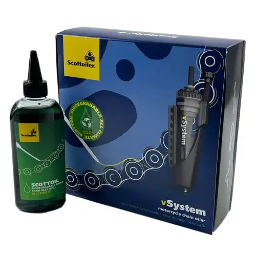 Scottoiler vSystem Automatischer Kettenöler mit Scottoil Grün