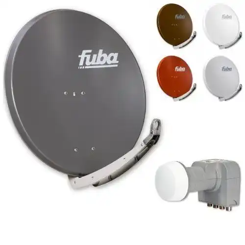Fuba Satellitenschüssel DAA 850 HD Sat Anlage für 4 Teilnehmer