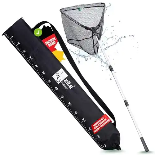Angelkescher Zite Fishing Teleskop 210 cm für Angler