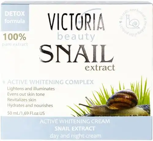 Whitening-Creme Victoria Beauty Aufhellende Creme mit Schneckenschleim