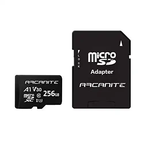 ARCANITE 256 GB microSDXC-Speicherkarte mit Adapter