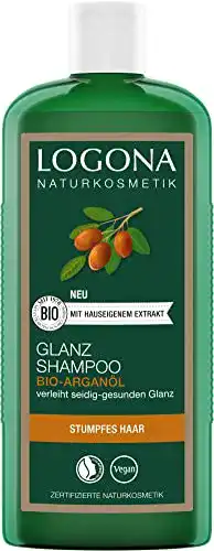 Logona Shampoo für natürlich glänzendes Haar mit Bio-Arganöl