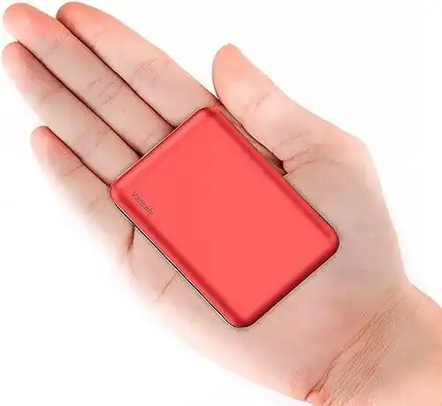 Mini-Powerbank Vancely 10000mAh Kompakte Powerbank für unterwegs