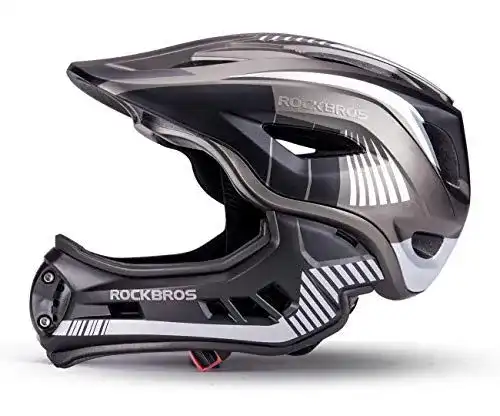 Integralhelm für Kinder von Rockbros – Integrierter Fahrradhelm für Jugendliche