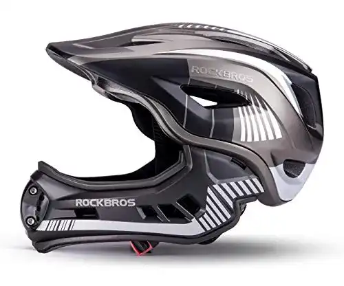 Integralhelm für Kinder von Rockbros – Integrierter Fahrradhelm für Jugendliche