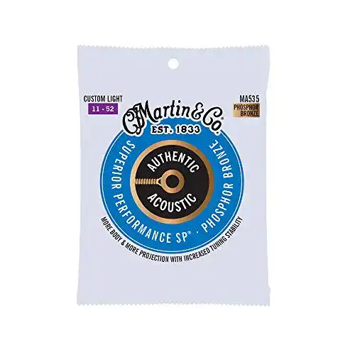 Westerngitarre Saiten Martin Cordes Authentic Custom Light