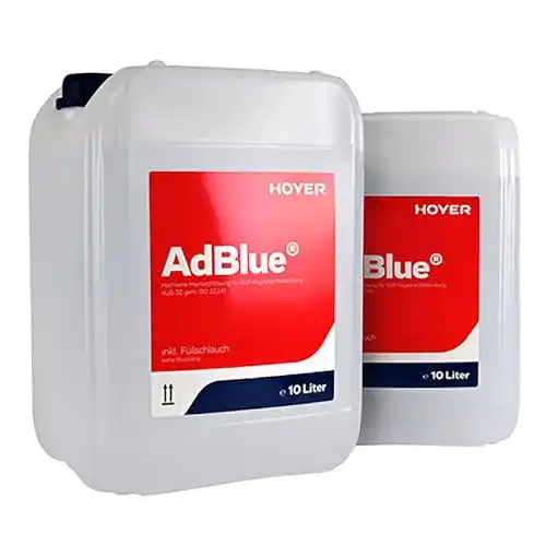 AdBlue Hoyer Hochreine SCR Harnstofflösung ISO 22241, 2×10 Liter