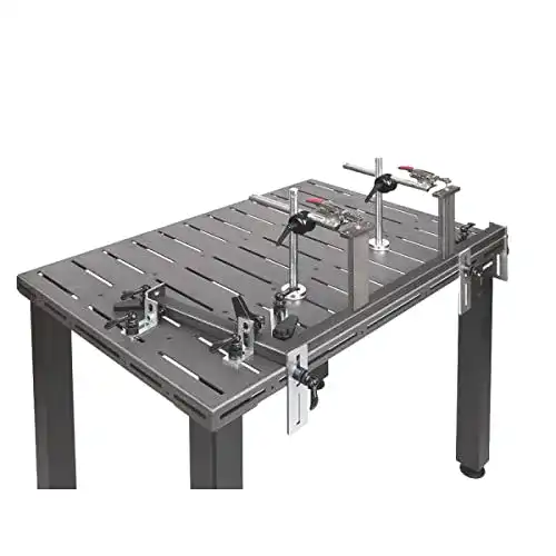 Schweißtisch Good4You Schweißkraft Metall Arbeitstisch MAT 300 S mit 200 kg Tragfähigkeit