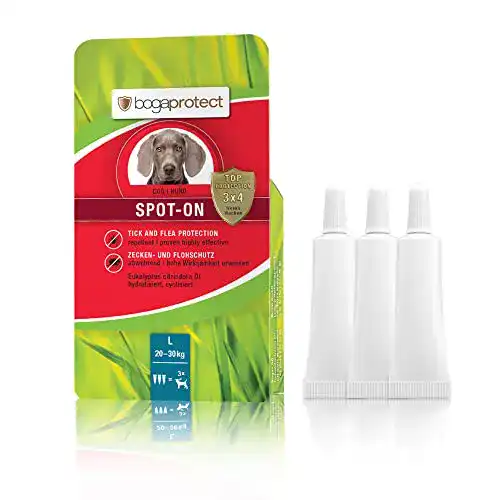 Zeckenschutz für Hunde bogaprotect Spot On 20-30 kg