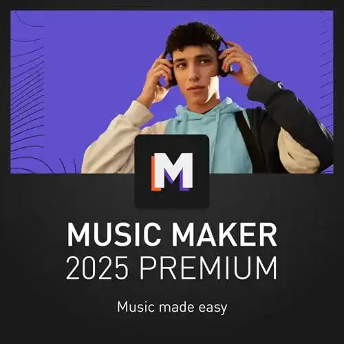 DAW-Software MAGIX Music Maker 2025 Premium Musikproduktionssoftware