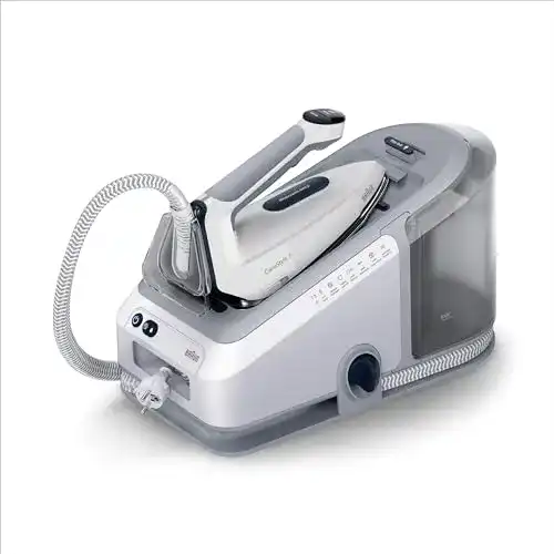 Braun CareStyle 7 IS7262GY Bügelstation mit Dampfgenerator und 2 l Wassertank