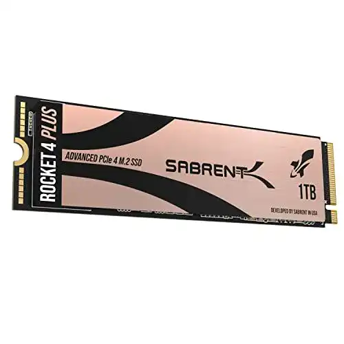 Sabrent M.2 NVMe SSD 1TB Gen 4 Interne SSD mit 7000 MB/s