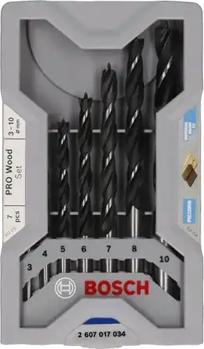 Schweißpunktbohrer Bosch Accessories Professional 7-teiliges Set