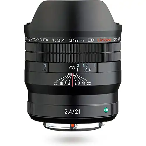 Pentax HD 28040-D FA 21mm F2.4ED Limited DC WR Objektiv für DSLR