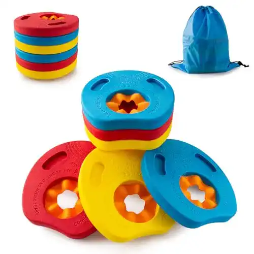 Schwimmscheibe Makone Schwimmflügel für Kinder von 3-6 Jahren