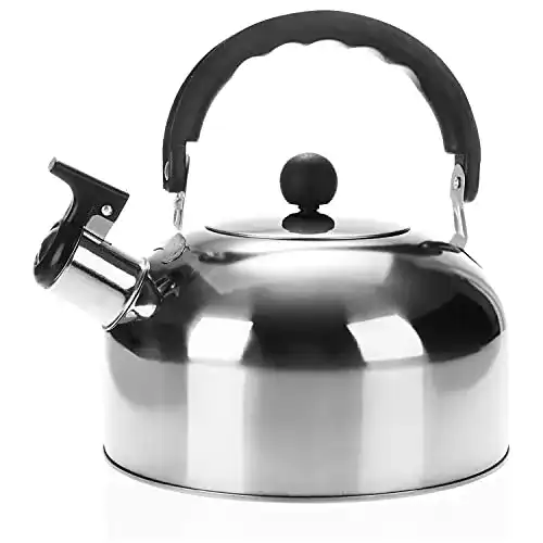 Wasserkessel COM-FOUR Teekessel 1,5 L für Camping und Freizeit
